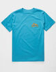 QUIKSILVER Tattered Blue Boys T-Shirt image number 2