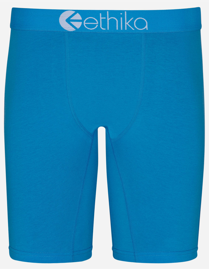ETHIKA Comik Blue Staple Mens Boxer Briefs image number 0