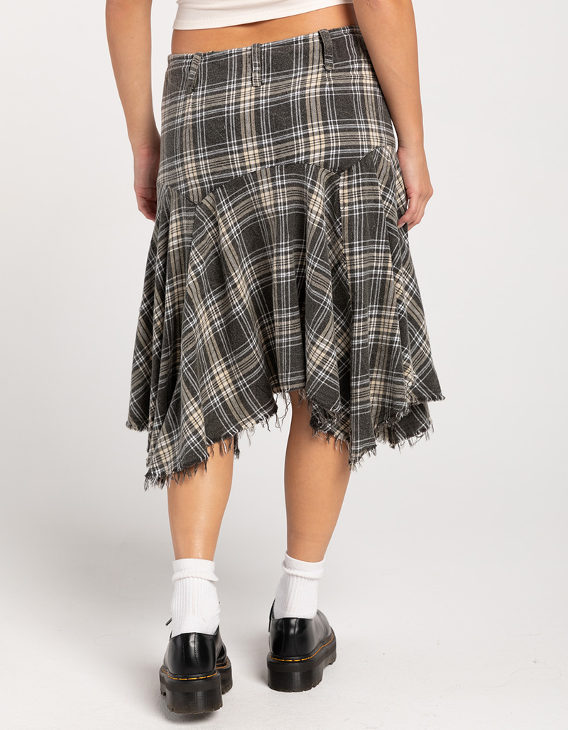 BDG Urban Outfitters Basque Check Womens Midi Skirt image number 3