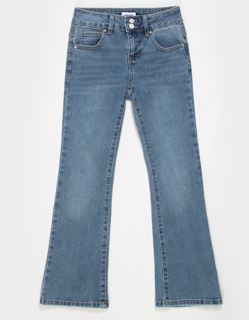 RSQ Girls Embroidery Flare Jeans image number 1