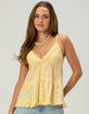 FULL TILT Womens Babydoll Top image number 1