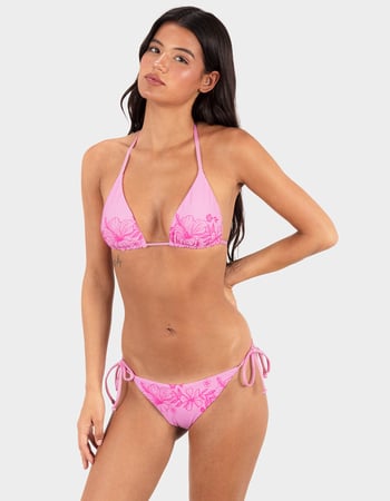 HURLEY Tropical Blooms Tri Womens Bikini Top Primary Image