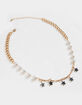 FULL TILT Pearl/Star Charm Necklace image number 1