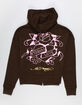 ED HARDY Tiger Face Girls Zip-Up Hoodie image number 2