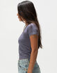 CONVERSE Cropped Womens Tee image number 3