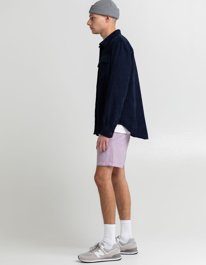 RSQ Mens Seersucker Pull On Shorts image number 5