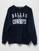 NFL Dallas Cowboys Embroidered Womens Crewneck Sweatshirt image number 4