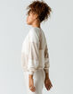 BLU PEPPER Patchwork Womens Sweatshirt image number 2