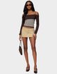 EDIKTED Darya Striped Off Shoulder Knit Top image number 5