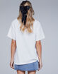 FULL TILT San Tropez Womens Boyfriend Tee image number 4