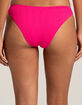 DAMSEL Texture Rib Hipster Bikini Bottoms image number 4