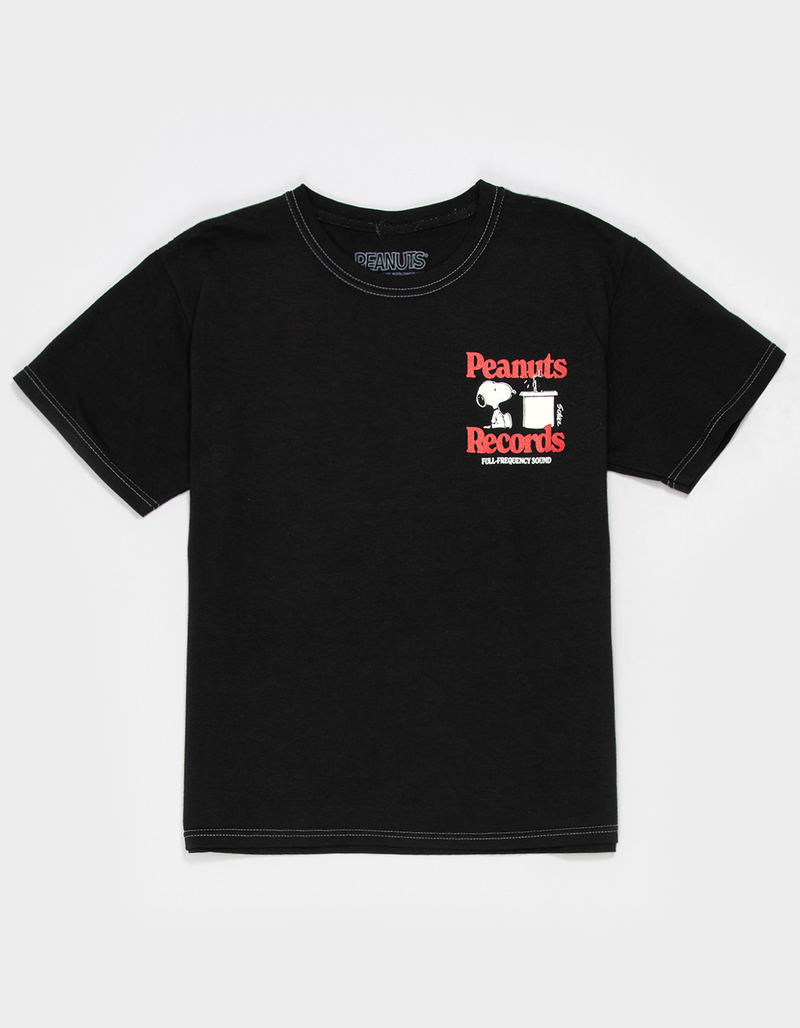 PEANUTS Records Boys Tee image number 2