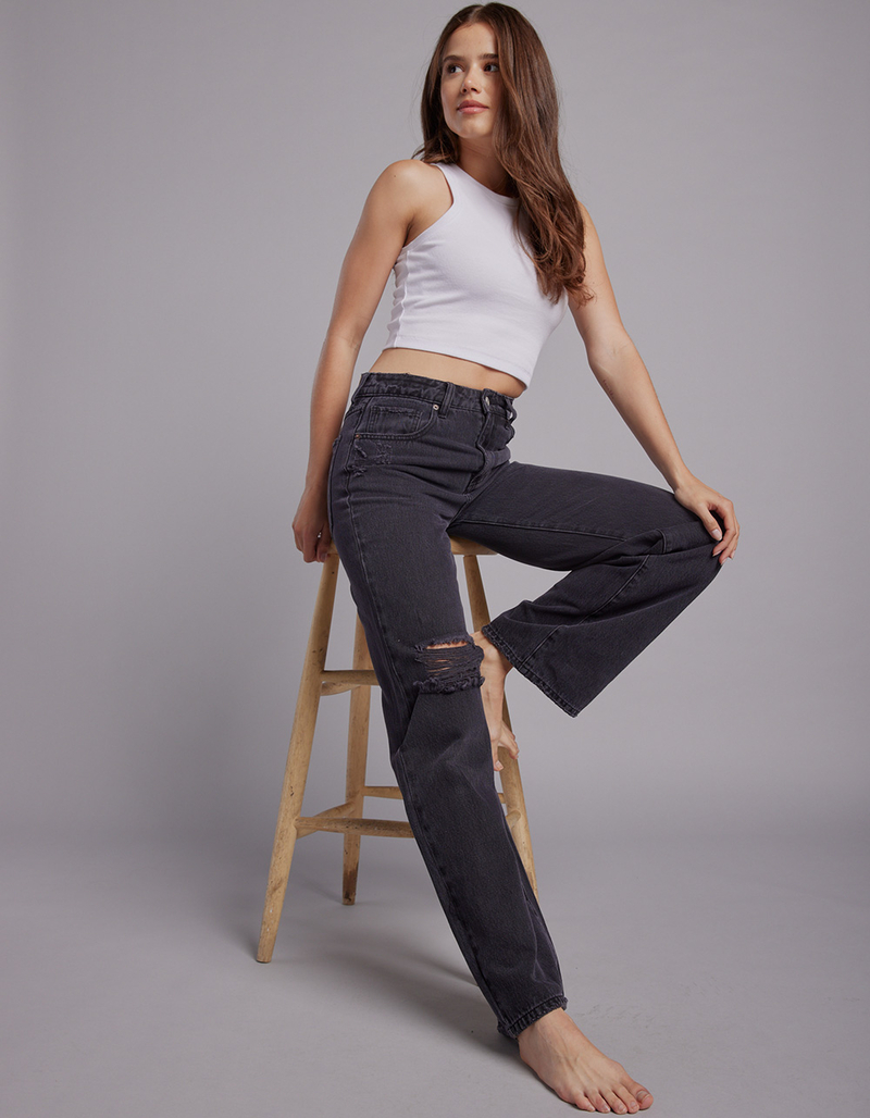 RSQ Womens High Rise Baggy Jeans image number 5