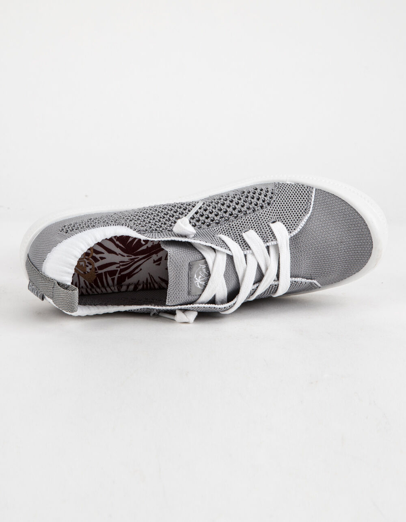 ROXY Bayshore Knit Grey Womens Shoes image number 2