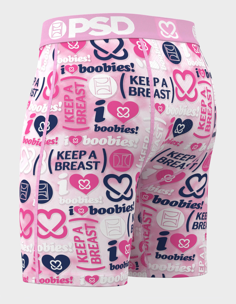 PSD x Keep A Breast Stacked Mens Boxer Briefs image number 2