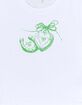 LOCKET Lucky Me Womens Baby Tee image number 3