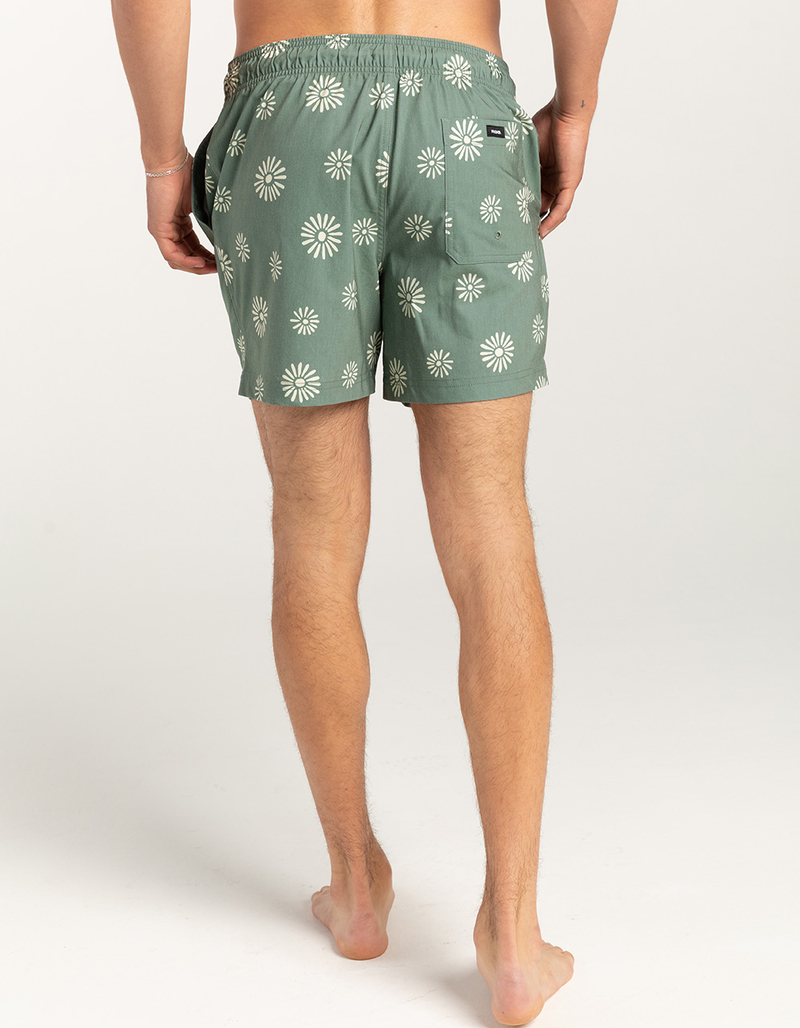 RSQ Mens Daisy 5" Swim Shorts image number 5