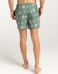 RSQ Mens Daisy 5" Swim Shorts image number 6