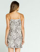 TIMING Animal Print Cowl Neck Slip Dress image number 3