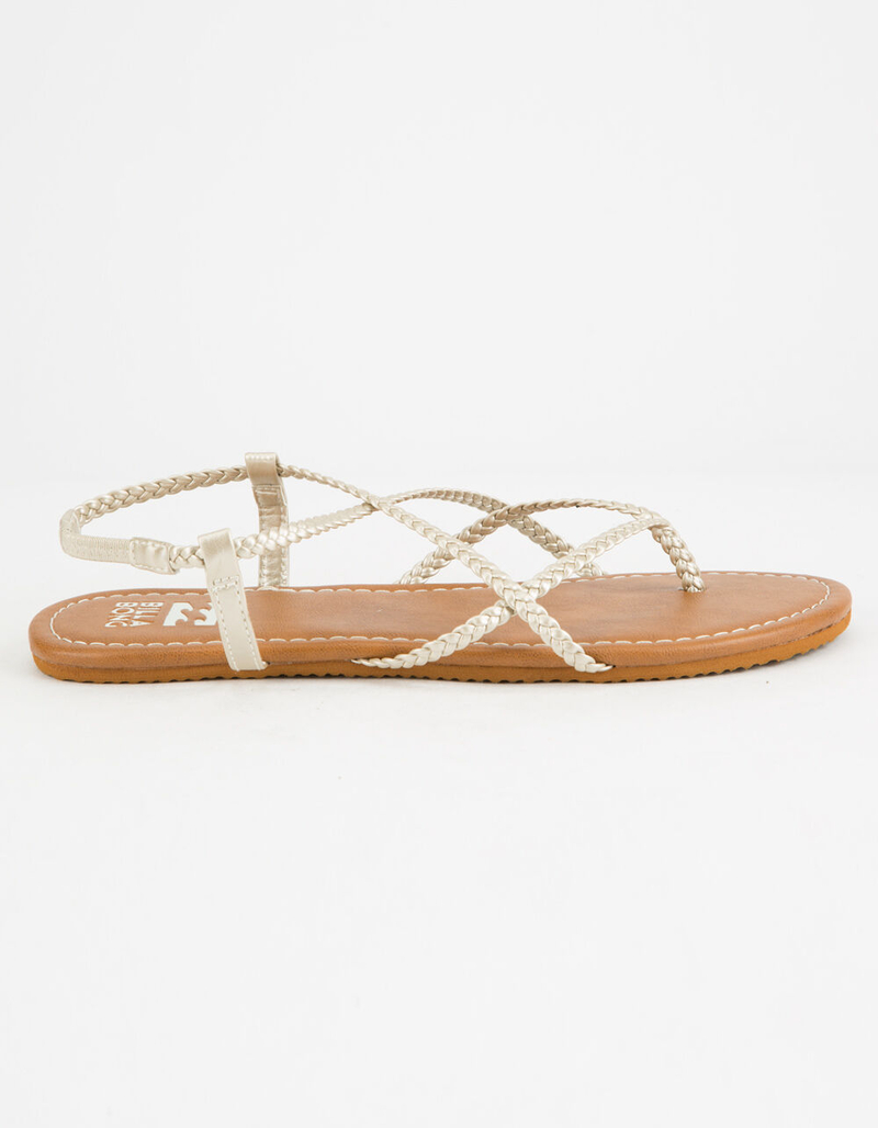 BILLABONG Crossing Over 2 Gold Womens Sandals image number 2