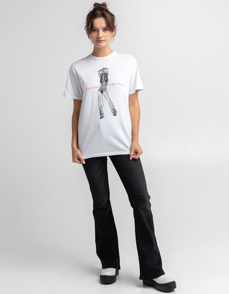 Christina Aguilera Womens Oversized Tee image number 3
