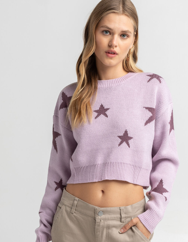 FULL TILT Star Womens Sweater image number 0