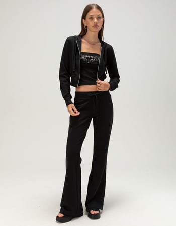 TILLYS Womens Zip-Up Hoodie Alternative Image