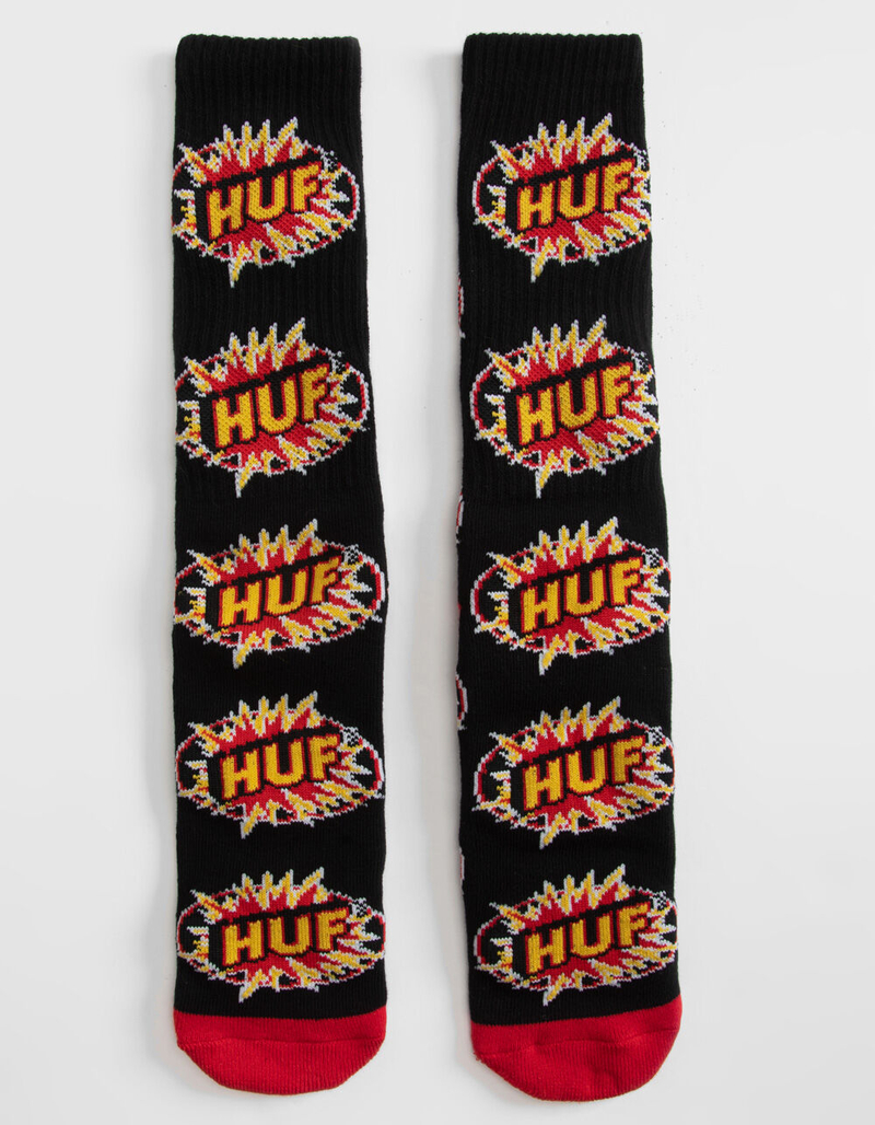 HUF TNT Logo Mens Crew Socks image number 0