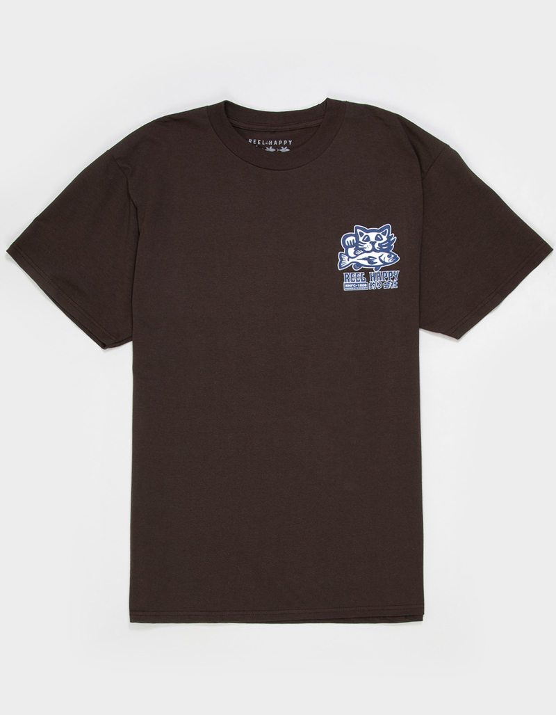 REEL HAPPY Biggie Mens Tee image number 1