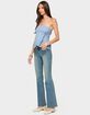 EDIKTED Narnie Striped Strapless Wrap Top image number 4