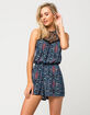 GYPSIES & MOONDUST Crochet Goddess Womens Romper image number 1