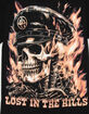 LOST IN THE HILLS Flame Mens Tee image number 3