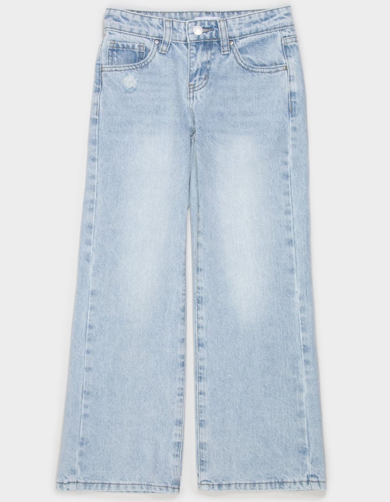 RSQ Girls Low Rise Wide Leg Jeans image number 5