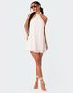EDIKTED Palma Open Back Halter Mini Dress image number 2