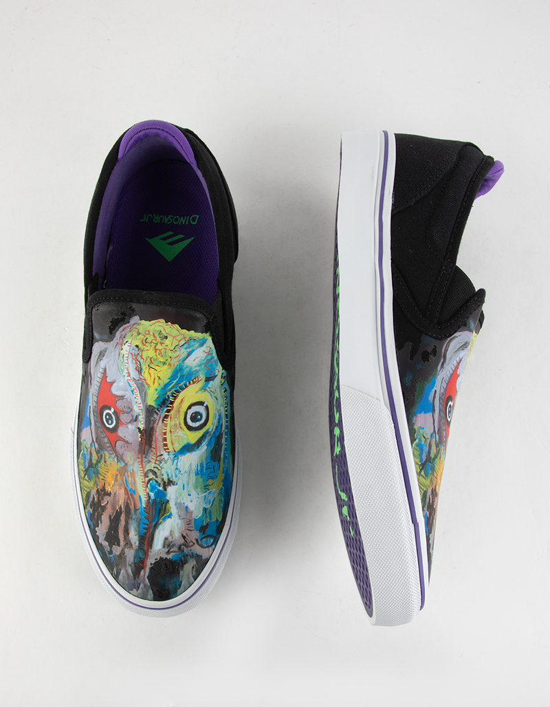 EMERICA Wino G6 Slip On x Dinosaur Mens Shoes image number 4