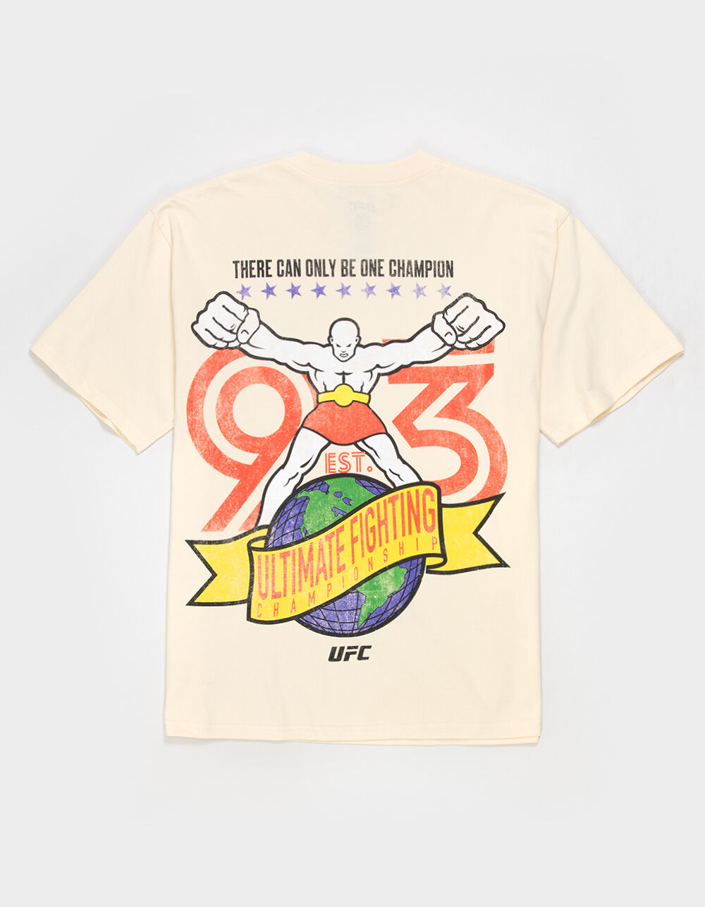 UFC 93 Mens Boxy Tee - CREAM | Tillys