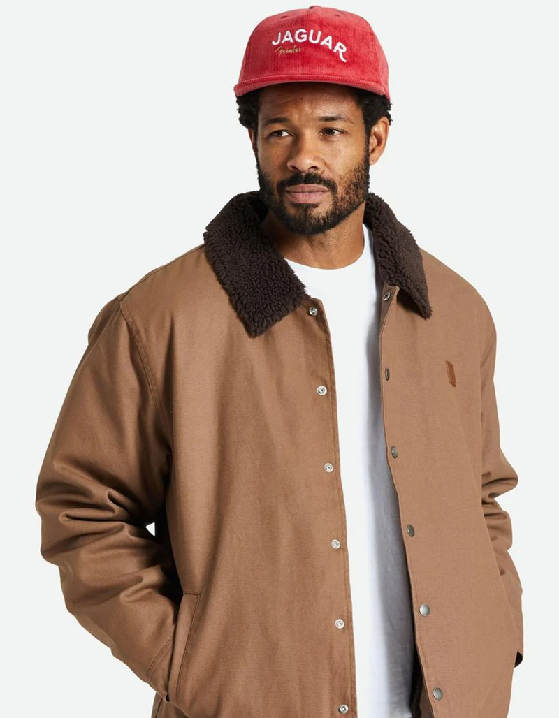 BRIXTON Fender Jaguar Contour MP Mens Snapback Hat image number 2