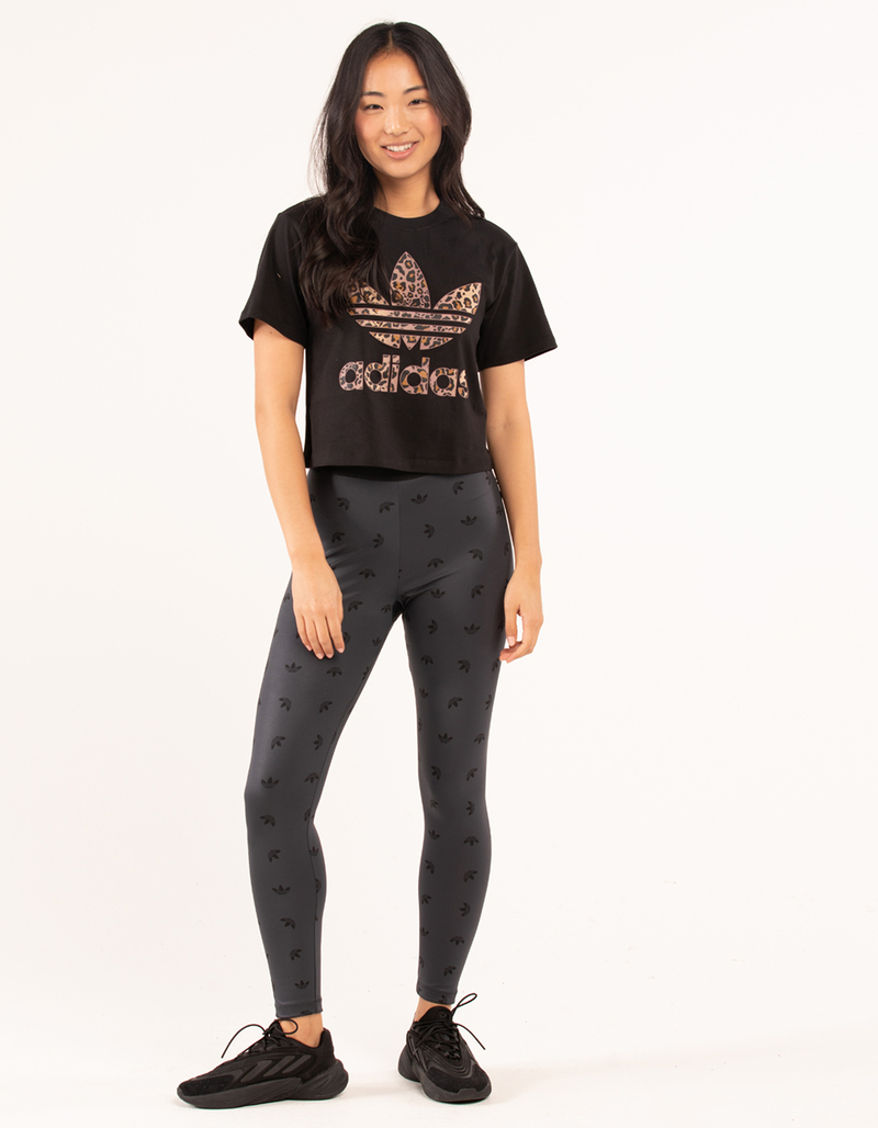 ADIDAS Womens 7/8 High Waist Allover Print Leggings image number 0