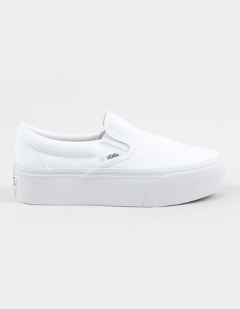 VANS Classic Slip-On Womens Platform Shoes Primary Image