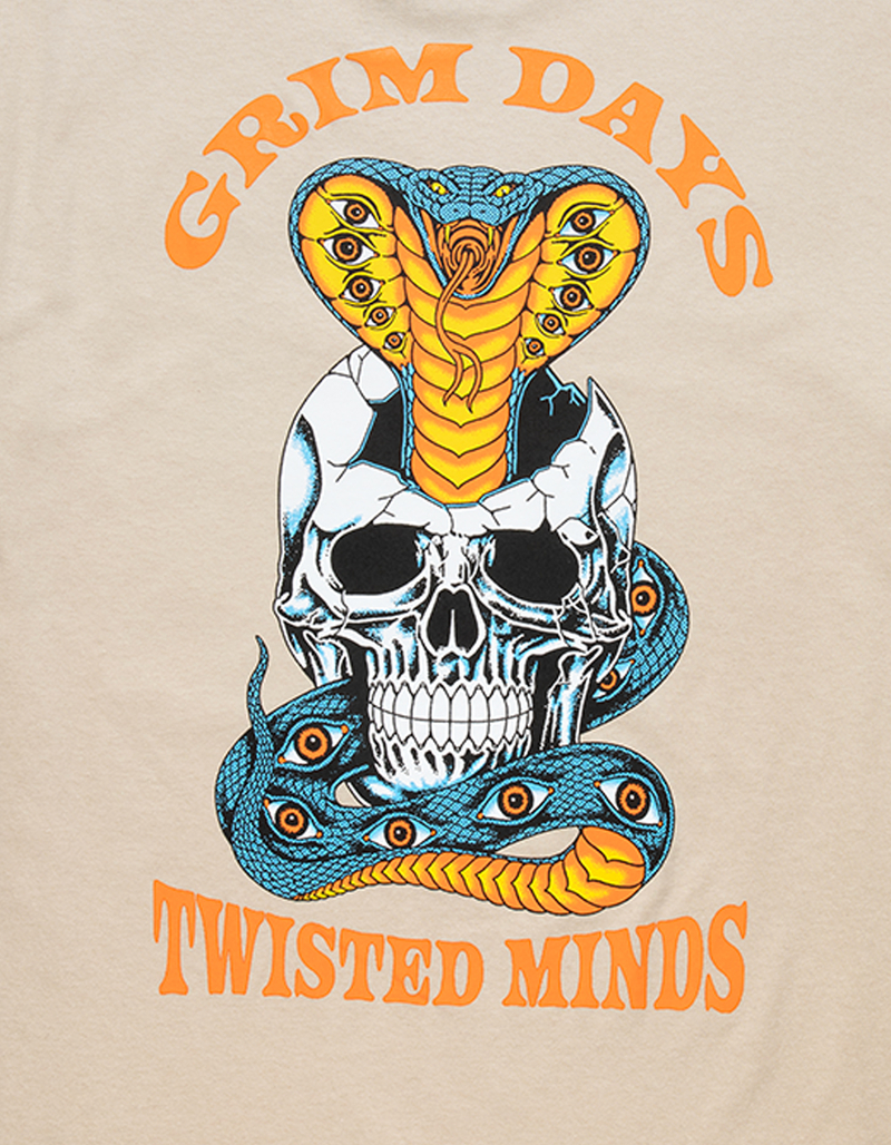 GRIM DAYS Twisted Minds Mens Tee image number 2