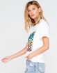 VANS Vintage Check Box Womens Tee image number 2