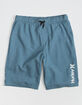 HURLEY Stretch Boys Navy Pull On Shorts image number 2