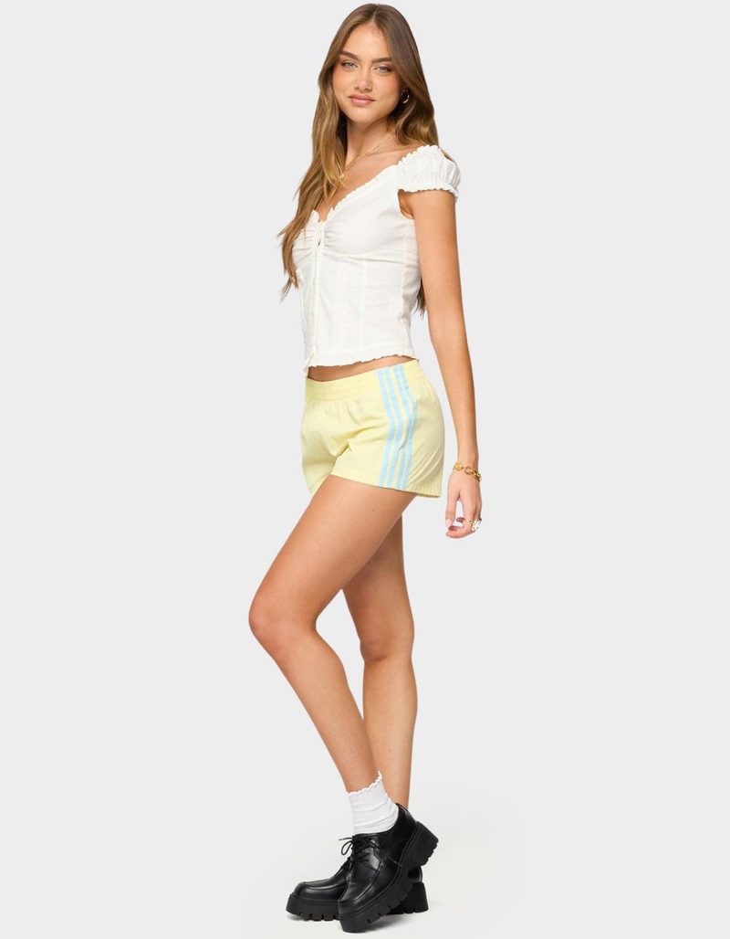 EDIKTED Arlow Ruffle Button Up Top image number 4