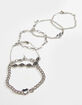 FULL TILT 5 Pack Chain Smile & Flame Bracelet Set image number 1