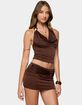EDIKTED Isaiah Abstract Ring Halter Top image number 2