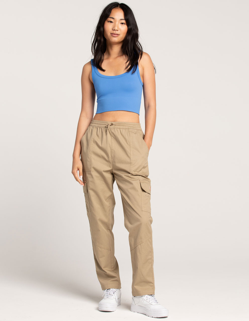 FULL TILT Seamless Chevron Womens Crop Tank Top image number 3