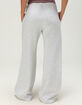 NIKE Studio Fleece Womens Mid Rise Wide Leg Pants image number 4