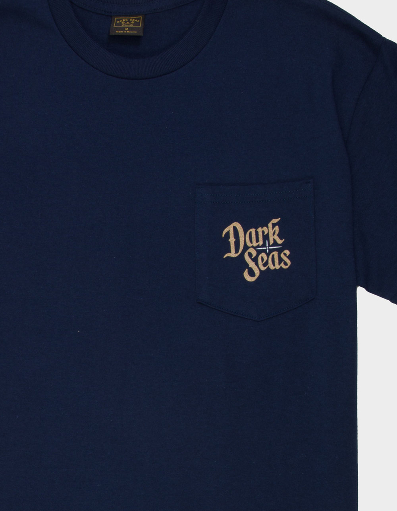 DARK SEAS Round Up Mens Pocket Tee image number 3