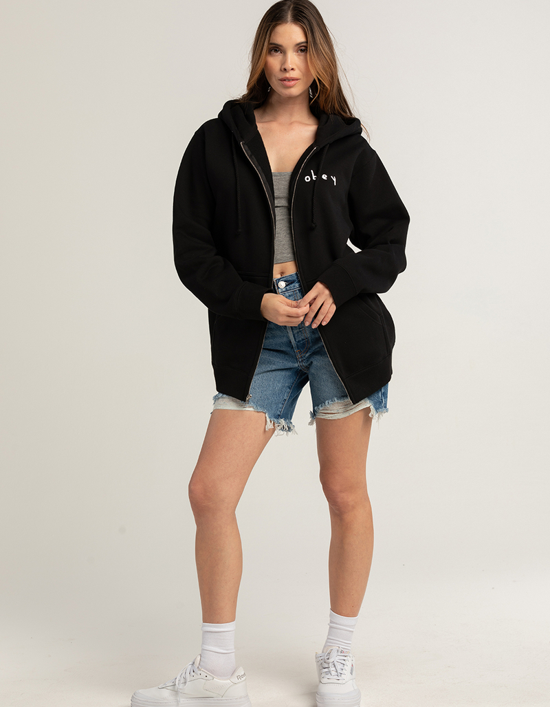 OBEY Fairytale Forest Womens Hoodie image number 3