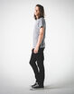RSQ Seattle Mens Skinny Tapered Stretch Jeans image number 4